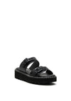 Tamaris Chunky Sole Platform Slider, Black