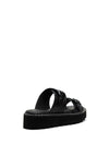 Tamaris Chunky Sole Platform Slider, Black
