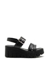 Tamaris Platform Chunky Sole Sandal, Black