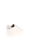Tamaris Leather Platform Trainers, White