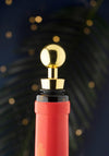 Taylor’s Eye Witness Taproom Set of 2 Bottle Stoppers, Gold