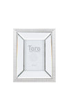 Tara Giftworks Addison Photo Frame 4 x 6, Silver