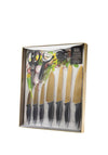Taylor’s Eye Witness Satin Gold 10pc Cut & Prep Set, Black & Gold