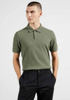 Ted Baker Fushon Waffle Polo Shirt, Khaki