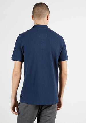 Ted Baker Fushon Waffle Polo Shirt, Navy
