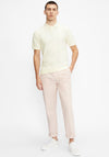 Ted Baker Youfroz Textured Polo Shirt, Cream