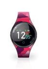 TechMade FreeTime Smart Watch, Pink Camouflage