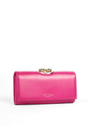 Ted Baker Inndigo Smooth Leather Teardrop Crystal Large Bobble Purse, Pink