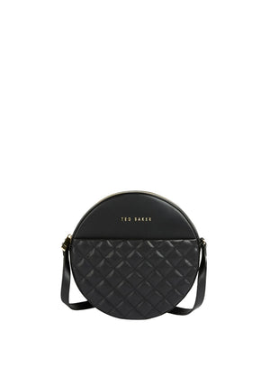 Ted Baker Cirus Quilted Circle Crossbody Bag, Black