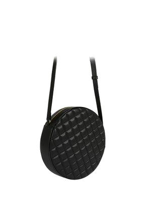 Ted Baker Cirus Quilted Circle Crossbody Bag, Black