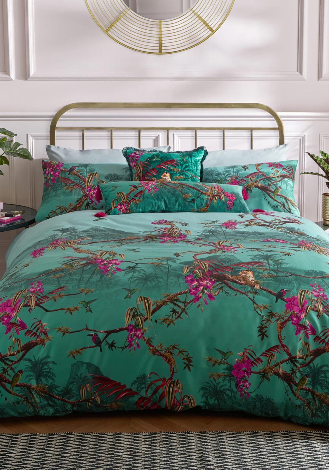 Ted Baker Hibiscus Duvet Cover, Jade