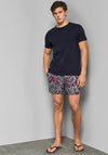 Ted Baker Floral Print Swim Shorts, Pink