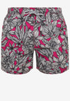 Ted Baker Floral Print Swim Shorts, Pink