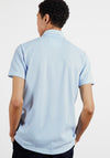 Ted Baker Ramenn Vertical Stripe Jersey Shirt, Blue
