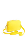 Ted Baker Amerrah Leather Woven Strap Camera Bag, Yellow