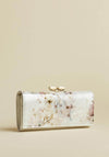 Ted Baker Jaidaa Teardrop Bobble Fold Over Large Wallet, Ivory