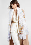 Ted Baker Fayreli Floral Print Scarf, Ivory Multi
