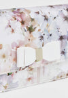 Ted Baker Vivvian Floral Print Evening Bag, Ivory Multi
