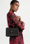 Ted Baker Arttie Bow Chain Leather Bag, Black