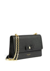 Ted Baker Arttie Bow Chain Leather Bag, Black