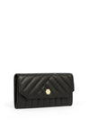 Ted Baker Selbet Quilted Envelope Purse, Black