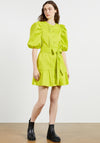 Ted Baker Sofiiia Button Up Mini Dress, Bright Green
