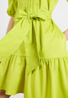 Ted Baker Sofiiia Button Up Mini Dress, Bright Green