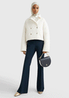 Tommy Hilfiger Chic Chain Strap Saddle Bag, Navy