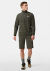 The North Face 100 Glacier Quarter Zip, New Taupe Green