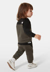 The North Face Mini Boy Surgent Crew Set, Green