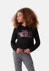 The North Face Kids Cropped Hoodie, Black