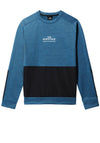 The North Face MA Crew Neck Sweatshirt, Banff Blue Dark Heather