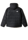 The North Face Kids Reversible Perrito Puffer Jacket, Grey/Orange
