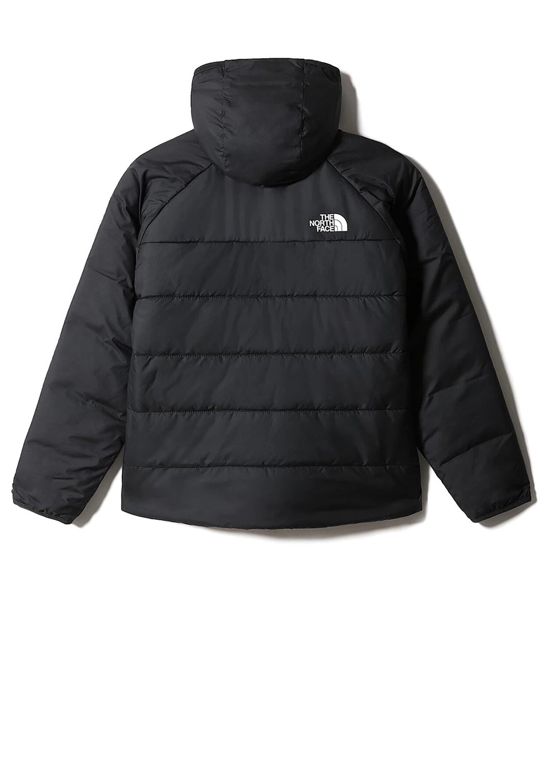 The North Face Kids Reversible Perrito Puffer Jacket, Grey/Orange