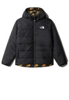 The North Face Kids Reversible Perrito Puffer Jacket, Grey/Orange