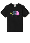 The North Face Kids Graphic Short Sleeve T-shirt, Black Multi