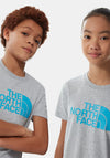 The North Face Kids Easy Logo T-Shirt, Grey