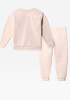 The North Face Mini Girls Surg Crew Tracksuit, Blush