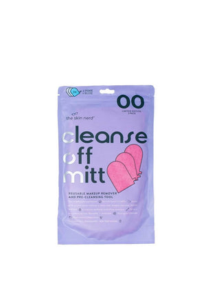The Skin Nerd Cleanse Off Mitt Makeup Remover 3X Pack