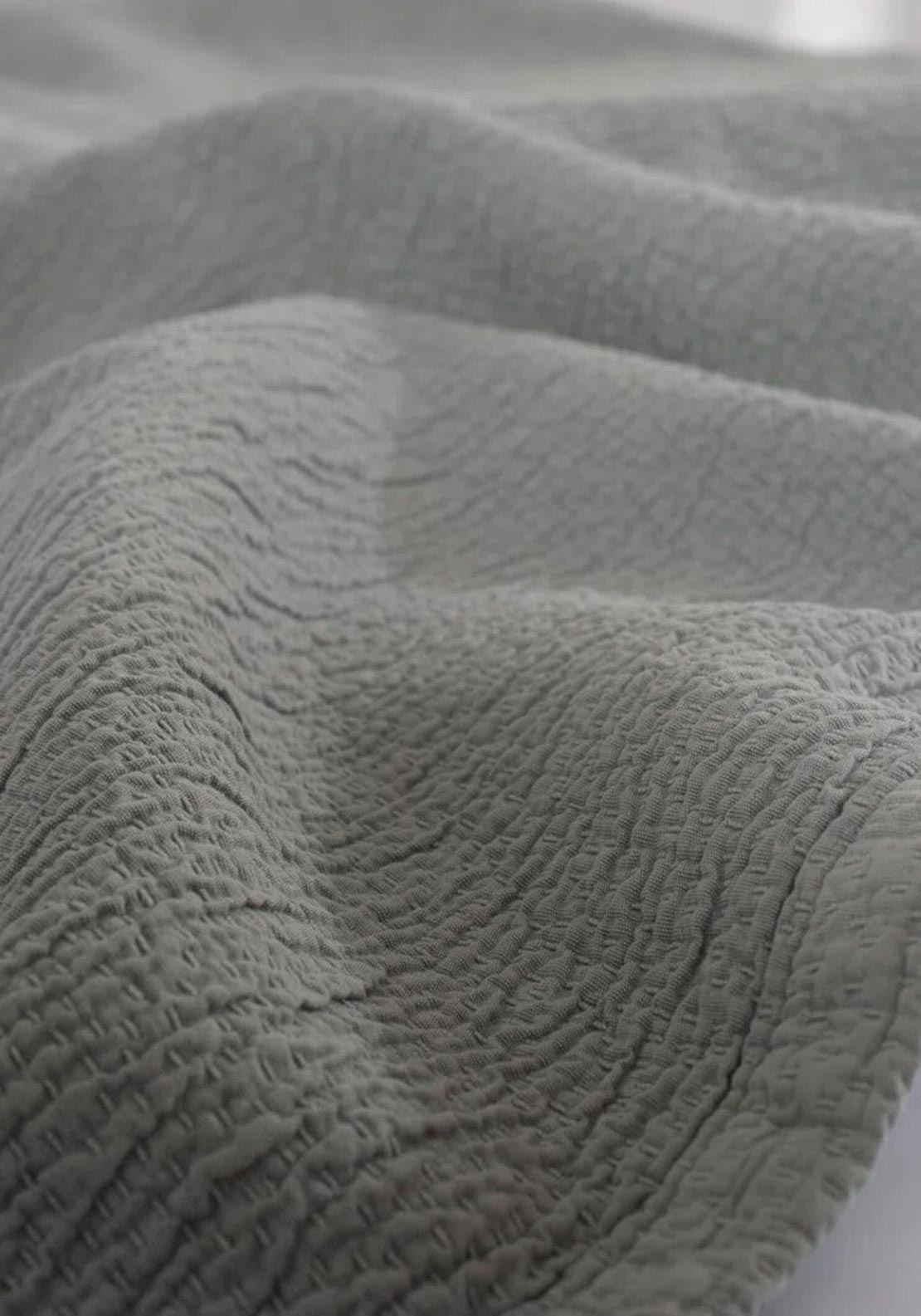 The Lyndon Company Guimaraes Bedspread, Grey