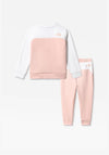 The North Face Toddler Girls Surgent Crew Set, Evening Sand Pink