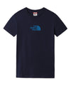 The North Face Unisex Wall Climbing Slogan T-Shirt, Navy