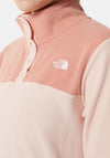 The North Face Womens Colour Block Fleece, Pink Multi