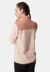 The North Face Womens Colour Block Fleece, Pink Multi