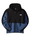 The North Face Mens Tech Full Zip Hoodie, Shady Blue