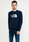 The North Face Mens Drew Peak Sweatshirt, Summit Navy