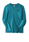 The North Face Mens Simple Dome Long Sleeve T-Shirt, Harbour Blue