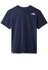 The North Face Mens Mountain Line T-Shirt, Summit Navy