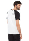 The North Face Raglan Easy T-Shirt, White & Black