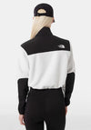 The North Face Womens Cropped Half Zip Fleece, White